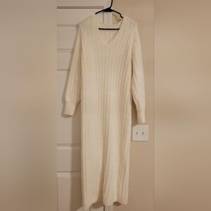 Lou & Grey Cream Textured Sweater